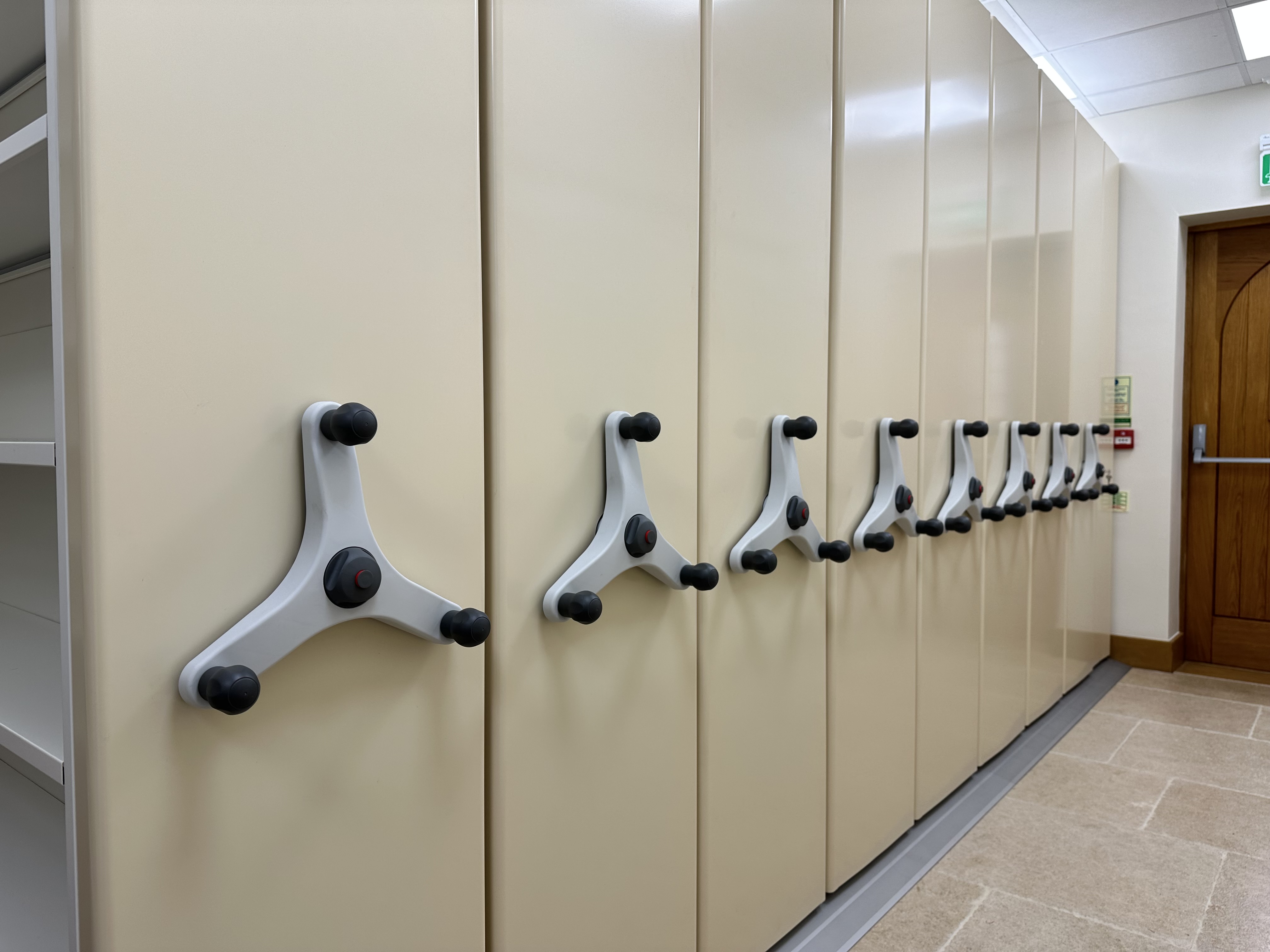 Somerset Storage Installations project 1 — mobile shelving, roller racking and pallet racking installation