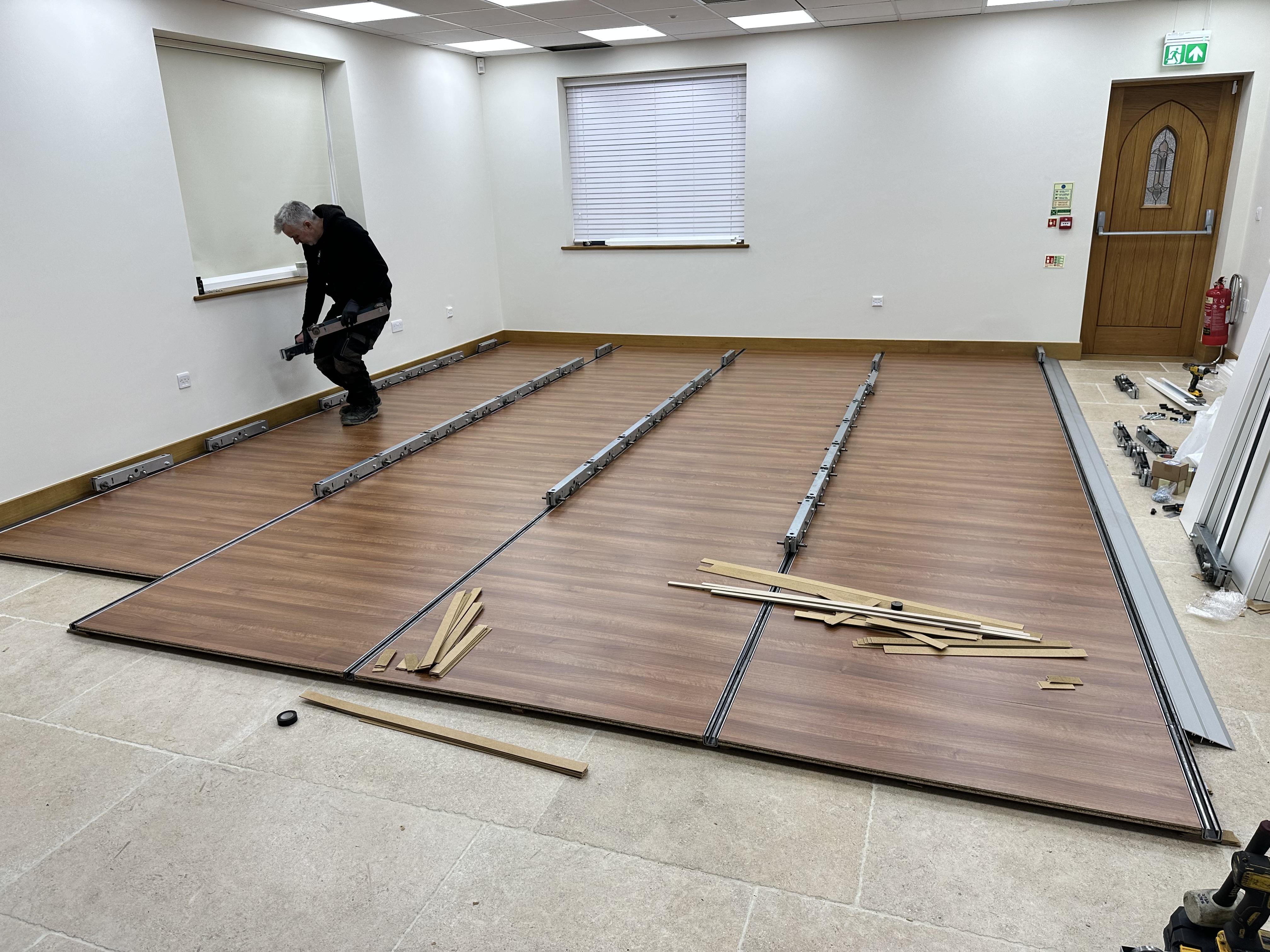 Somerset Storage Installations project 2 — mobile shelving, roller racking and pallet racking installation