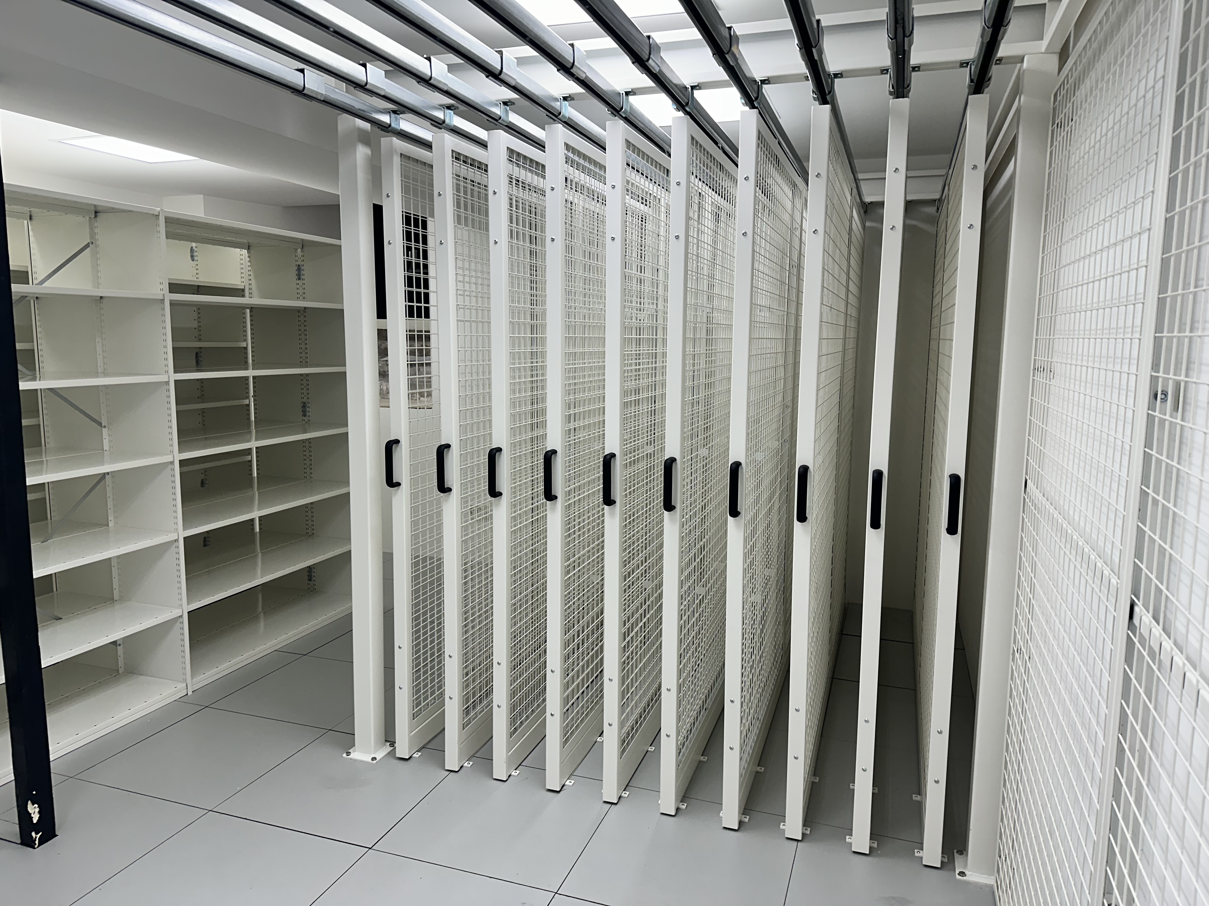 Somerset Storage Installations project 5 — mobile shelving, roller racking and pallet racking installation