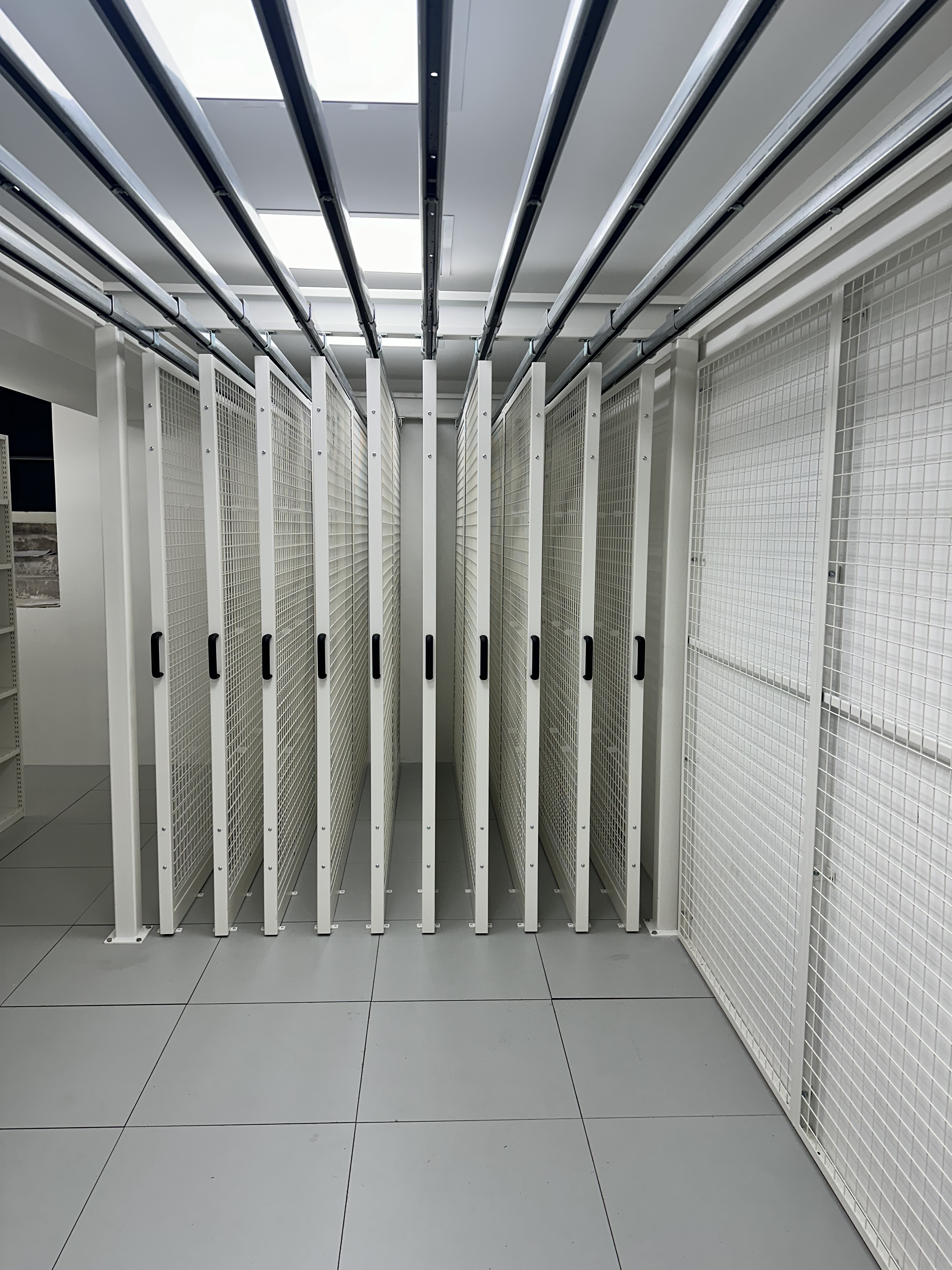 Somerset Storage Installations project 7 — mobile shelving, roller racking and pallet racking installation