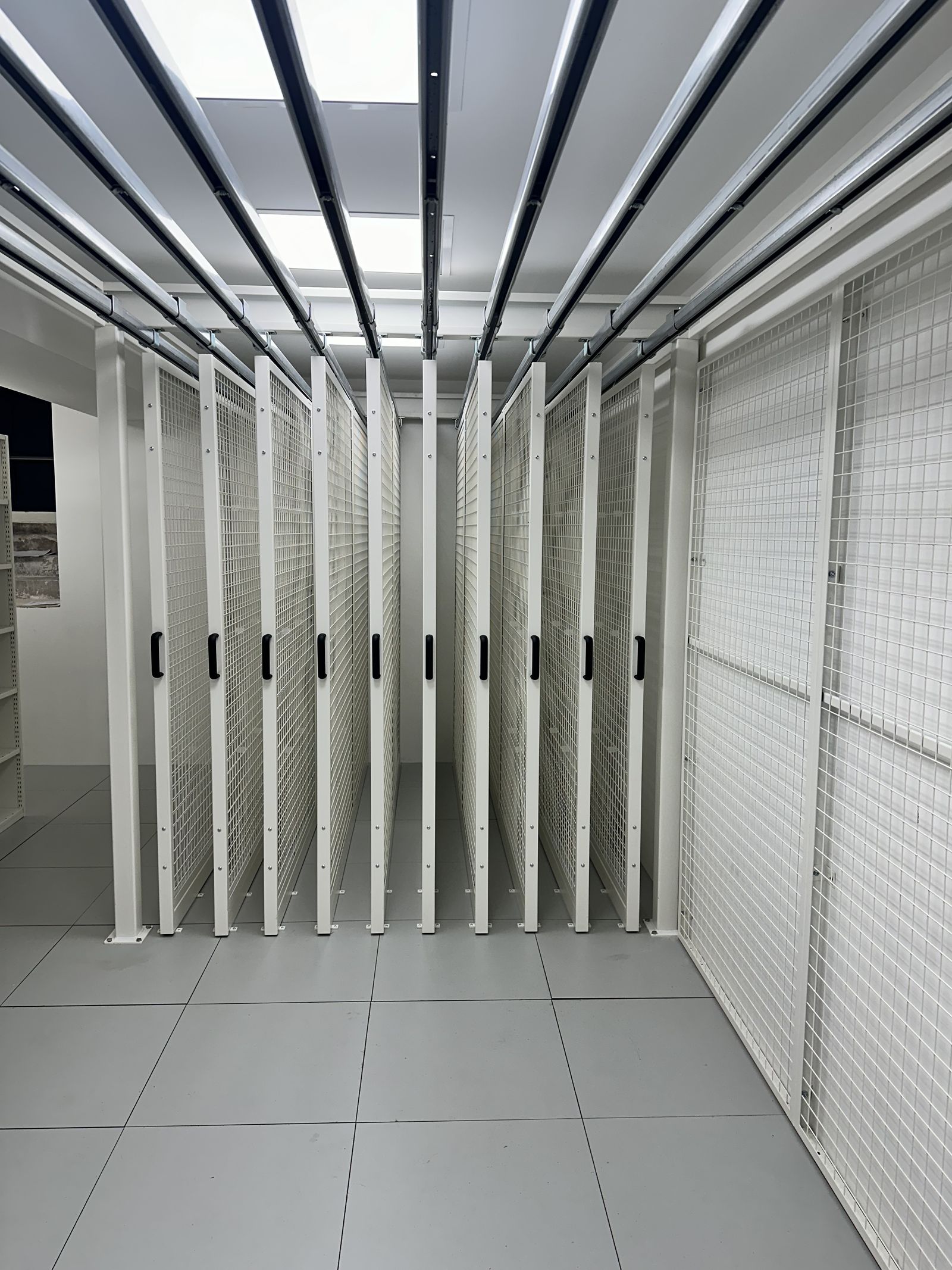 Somerset Storage Installations project 7 — mobile shelving, roller racking and pallet racking installation