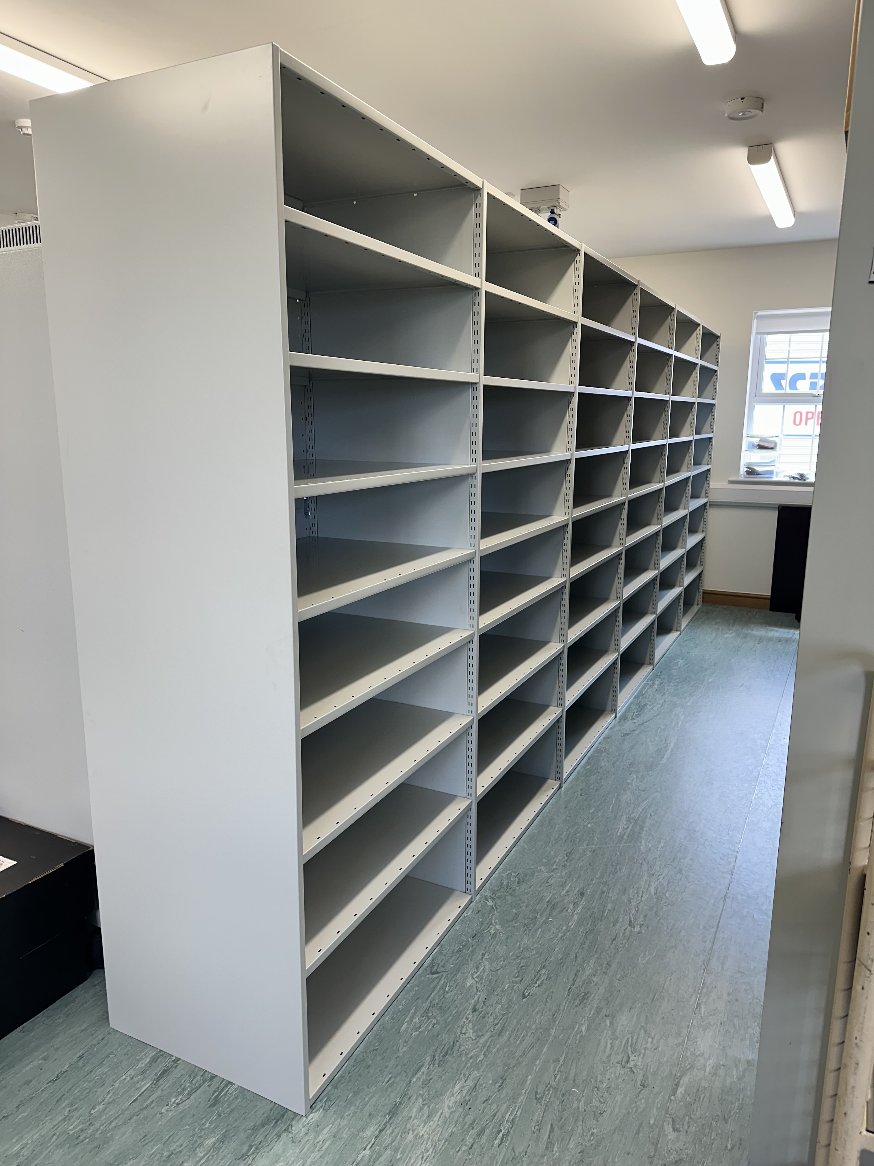 Somerset Storage Installations project 10 — mobile shelving, roller racking and pallet racking installation